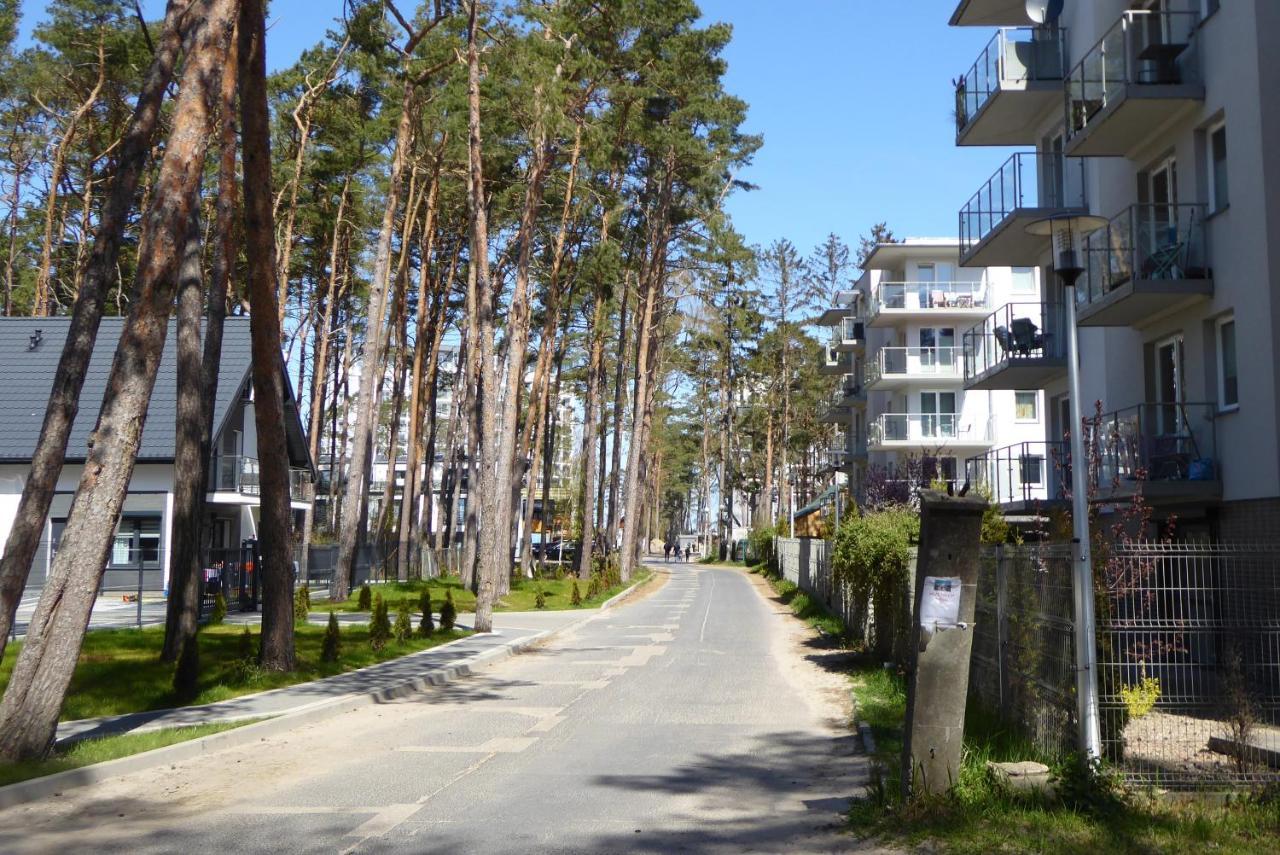Apartamento Dziwnówek Leśne Tarasy Blue Exterior foto